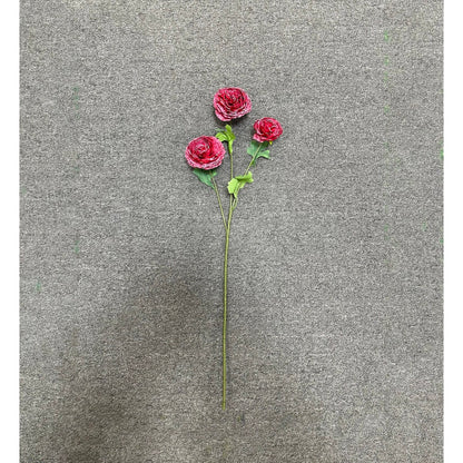 C66 BIGOO (x3) Bunga Teratai Kain Sutra 75CM ARTIFICIAL BUNGA DEKORASI HIAS RUANGAN RUMAH KANTOR STUDIO