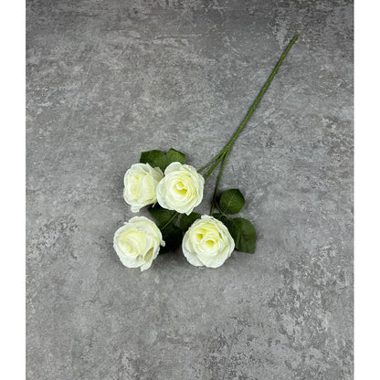 C80 NANA (x4) Bunga Mawar  Kain Sutra 63CM ARTIFICIAL BUNGA DEKORASI HIAS RUANGAN RUMAH KANTOR STUDIO