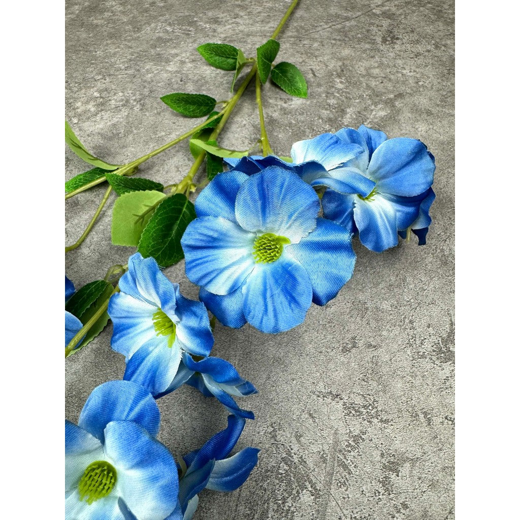C86 HAIBEGO Bunga Begonia Kain Sutra 80CM ARTIFICIAL BUNGA DEKORASI HIAS RUANGAN RUMAH KANTOR STUDIO