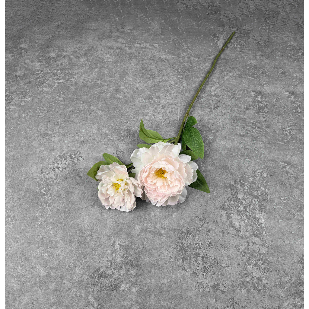 C76 OSDUA (x2) Bunga Peony Kain Sutra 75CM ARTIFICIAL BUNGA DEKORASI HIAS RUANGAN RUMAH KANTOR STUDIO