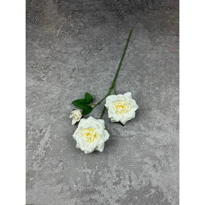 C78 GUI (x3) Bunga Mawar  Kain Sutra 64CM ARTIFICIAL BUNGA DEKORASI HIAS RUANGAN RUMAH KANTOR STUDIO