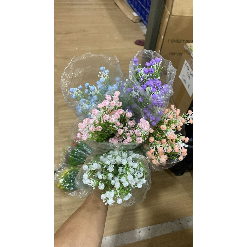 Bouquet bunga BKT 1021 FILLER 5Cbg Bunga Mawar Kecil Artifisial Dekorasi Hiasan Seserahan Buket Palsu