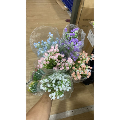 Bouquet bunga BKT 1021 FILLER 5Cbg Bunga Mawar Kecil Artifisial Dekorasi Hiasan Seserahan Buket Palsu