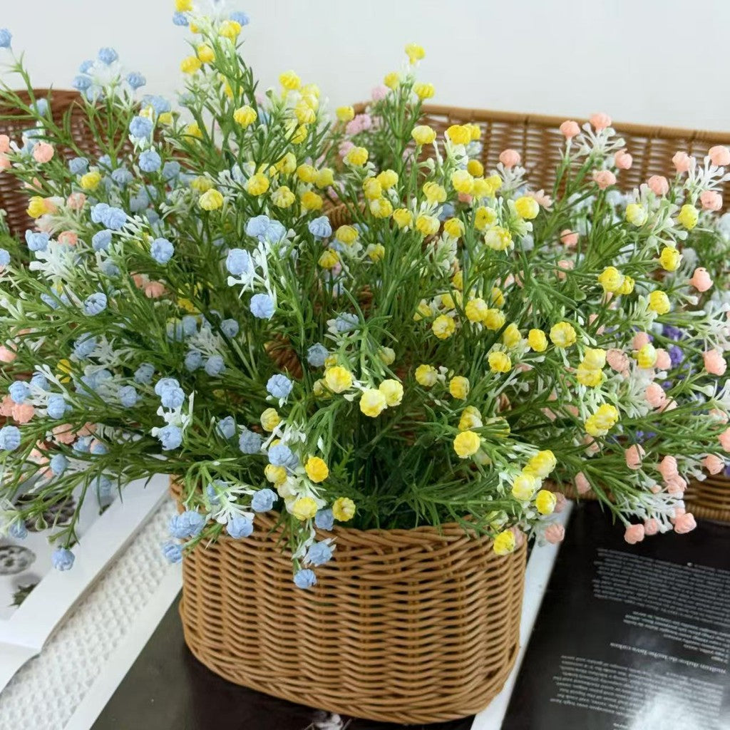 Bouquet bunga BKT 1021 FILLER 5Cbg Bunga Mawar Kecil Artifisial Dekorasi Hiasan Seserahan Buket Palsu