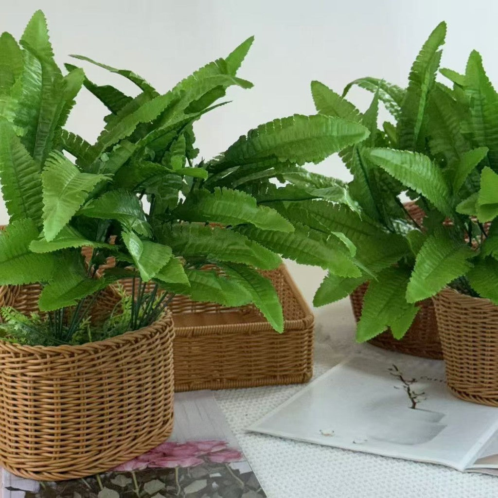 Daun Pakis Tanaman Hias Artifisial Dekorasi Backdrop Pelaminan Wedding Artificial Leaf ALE01