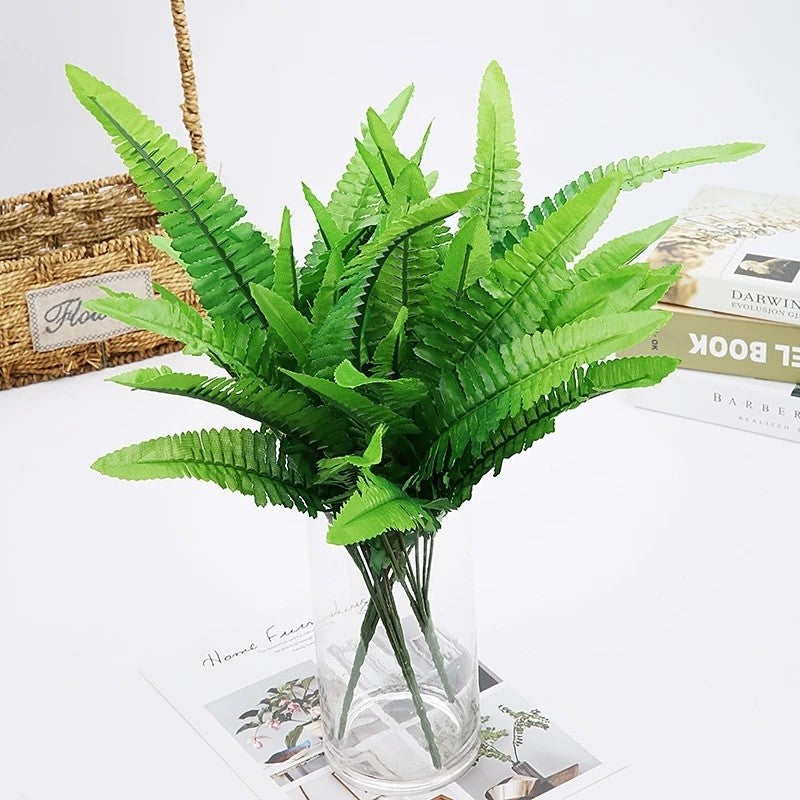 Daun Pakis Tanaman Hias Artifisial Dekorasi Backdrop Pelaminan Wedding Artificial Leaf ALE01