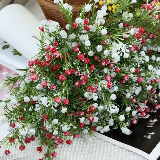 Bouquet bunga BKT 1021 FILLER 5Cbg Bunga Mawar Kecil Artifisial Dekorasi Hiasan Seserahan Buket Palsu