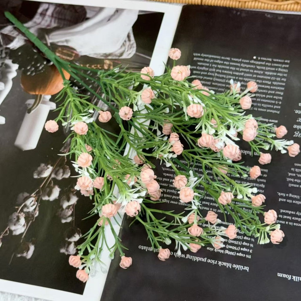 Bouquet bunga BKT 1021 FILLER 5Cbg Bunga Mawar Kecil Artifisial Dekorasi Hiasan Seserahan Buket Palsu