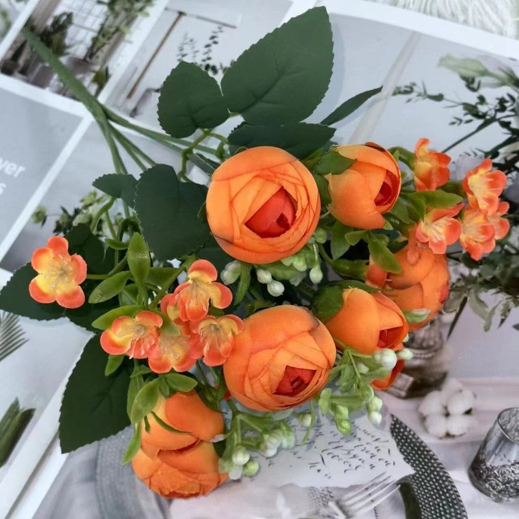 Bouquet bunga BKT 764 AISHA Mawar Artifisial Dekorasi Hiasan Seserahan Buket Palsu
