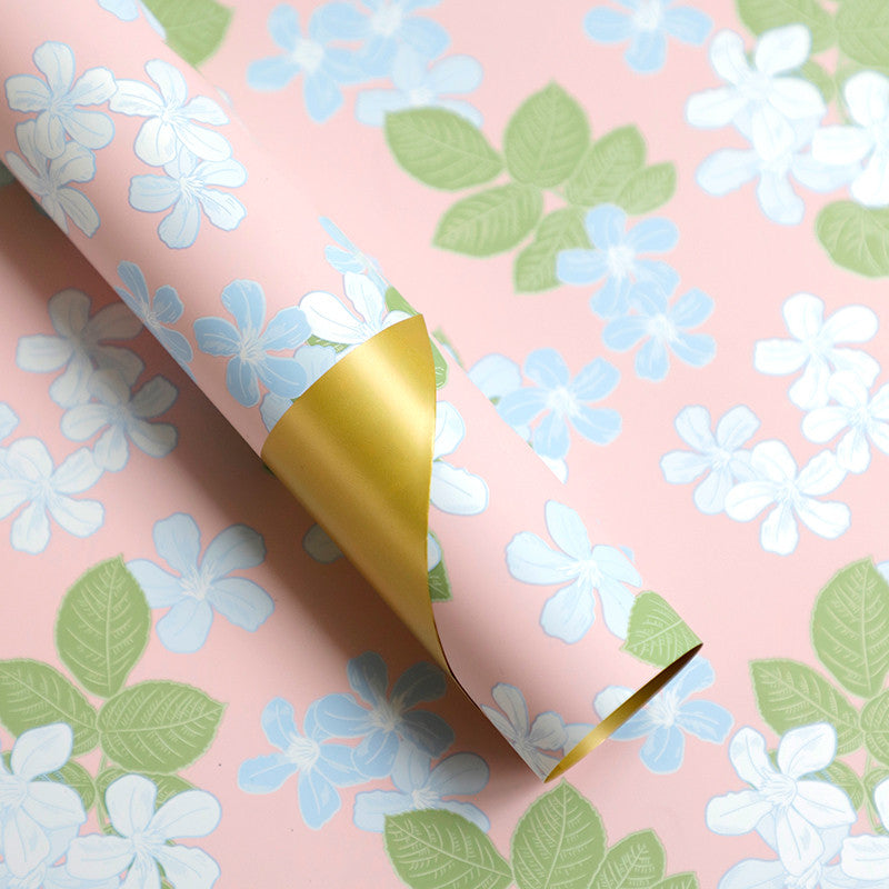 FL45 JAPAN Kertas Bunga Paper Buket Motif Cellophane