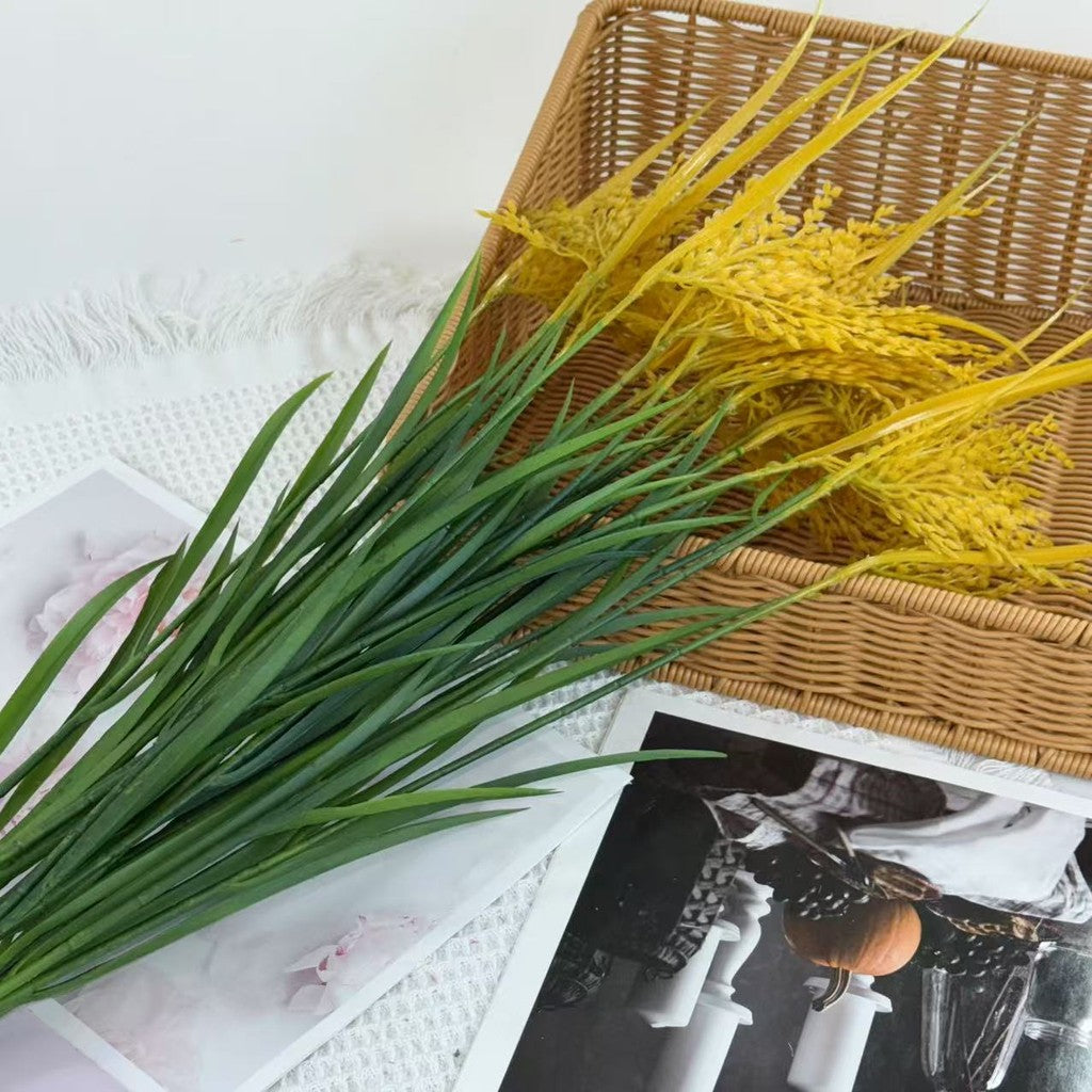 C23 BARLEY Daun Barley Tanaman Hias Artifisial Dekorasi Backdrop Pelaminan Wedding Artificial Leaf