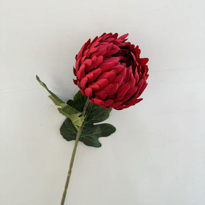 C24 CHRYSANTHEMUM BUNGA Serunai 74CM Diameter 13cm ARTIFICIAL BUAH DEKORASI HIAS RUANGAN RUMAH KANTOR STUDIO