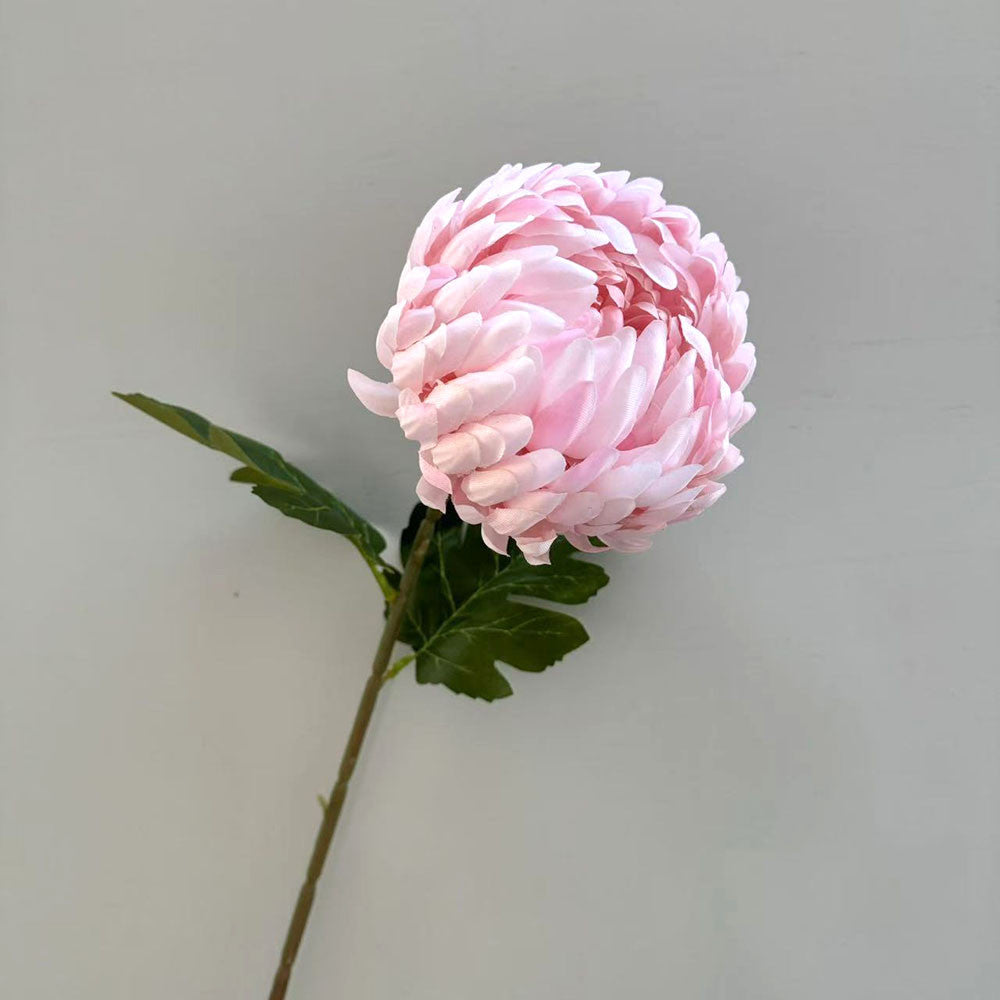 C24 CHRYSANTHEMUM BUNGA Serunai 74CM Diameter 13cm ARTIFICIAL BUAH DEKORASI HIAS RUANGAN RUMAH KANTOR STUDIO