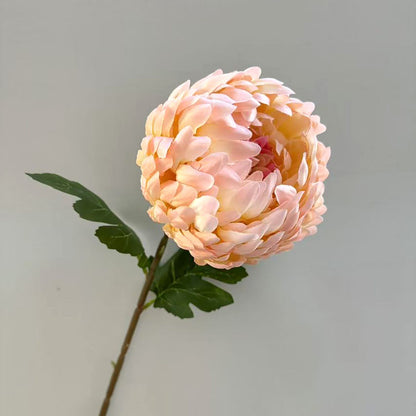 C24 CHRYSANTHEMUM BUNGA Serunai 74CM Diameter 13cm ARTIFICIAL BUAH DEKORASI HIAS RUANGAN RUMAH KANTOR STUDIO