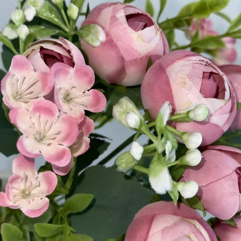 Bouquet bunga BKT 764 AISHA Mawar Artifisial Dekorasi Hiasan Seserahan Buket Palsu