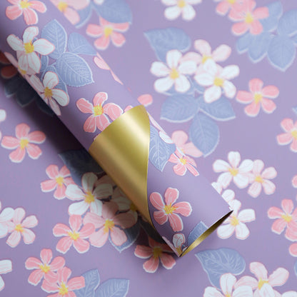 FL45 JAPAN Kertas Bunga Paper Buket Motif Cellophane