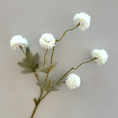 C25 LIMAPOM BUNGA POMPOM 52CM Diameter 5cm ARTIFICIAL DEKORASI HIAS RUANGAN RUMAH KANTOR STUDIO