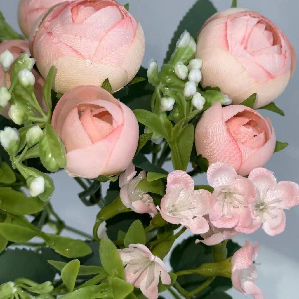 Bouquet bunga BKT 764 AISHA Mawar Artifisial Dekorasi Hiasan Seserahan Buket Palsu