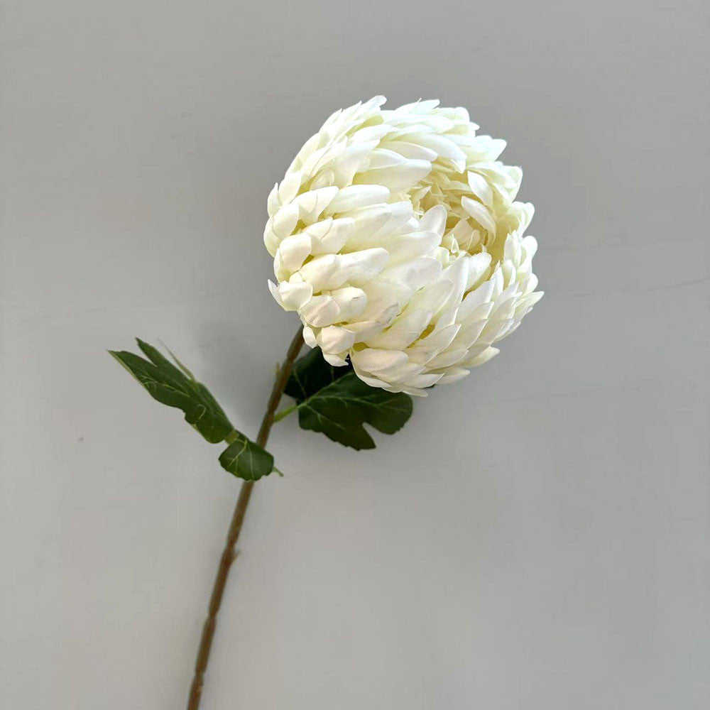 C24 CHRYSANTHEMUM BUNGA Serunai 74CM Diameter 13cm ARTIFICIAL BUAH DEKORASI HIAS RUANGAN RUMAH KANTOR STUDIO