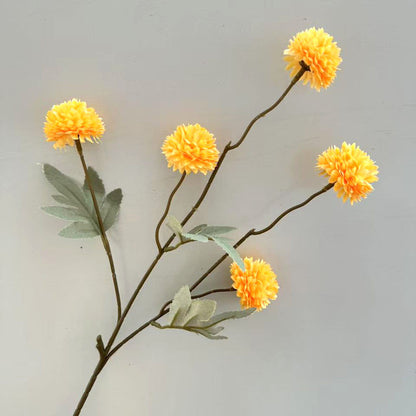 C25 LIMAPOM BUNGA POMPOM 52CM Diameter 5cm ARTIFICIAL DEKORASI HIAS RUANGAN RUMAH KANTOR STUDIO