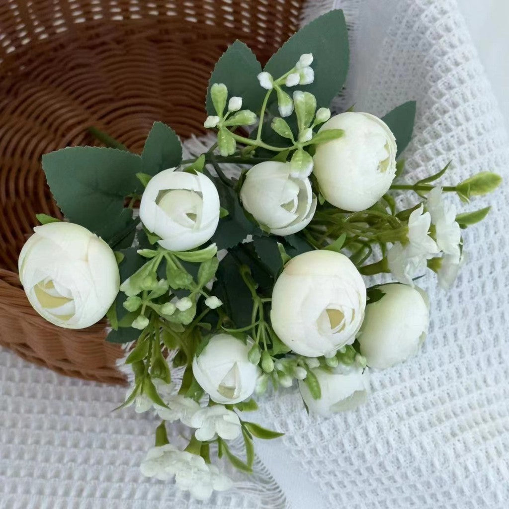 Bouquet bunga BKT 764 AISHA Mawar Artifisial Dekorasi Hiasan Seserahan Buket Palsu