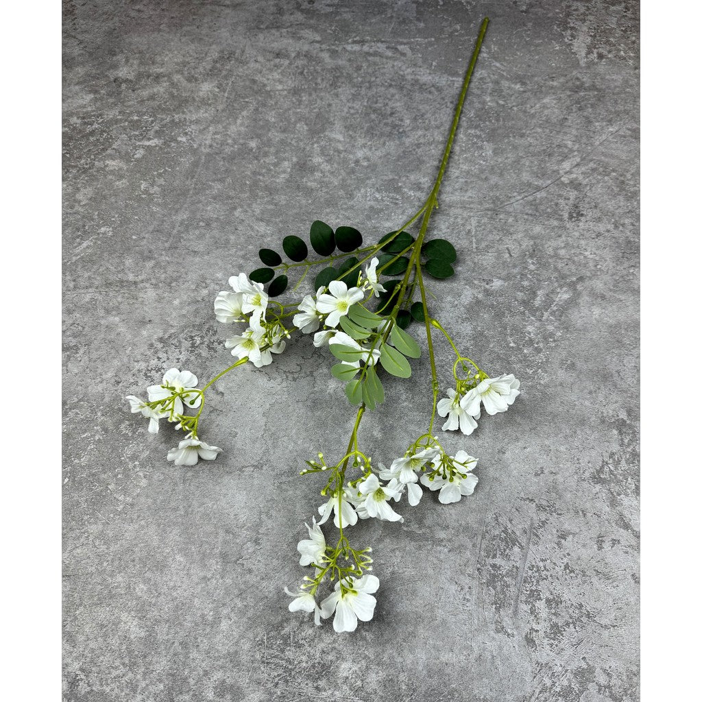 C29 ALYSSUM BUNGA ALISUM 78CM Diameter 4cm ARTIFICIAL DEKORASI HIAS RUANGAN RUMAH KANTOR STUDIO