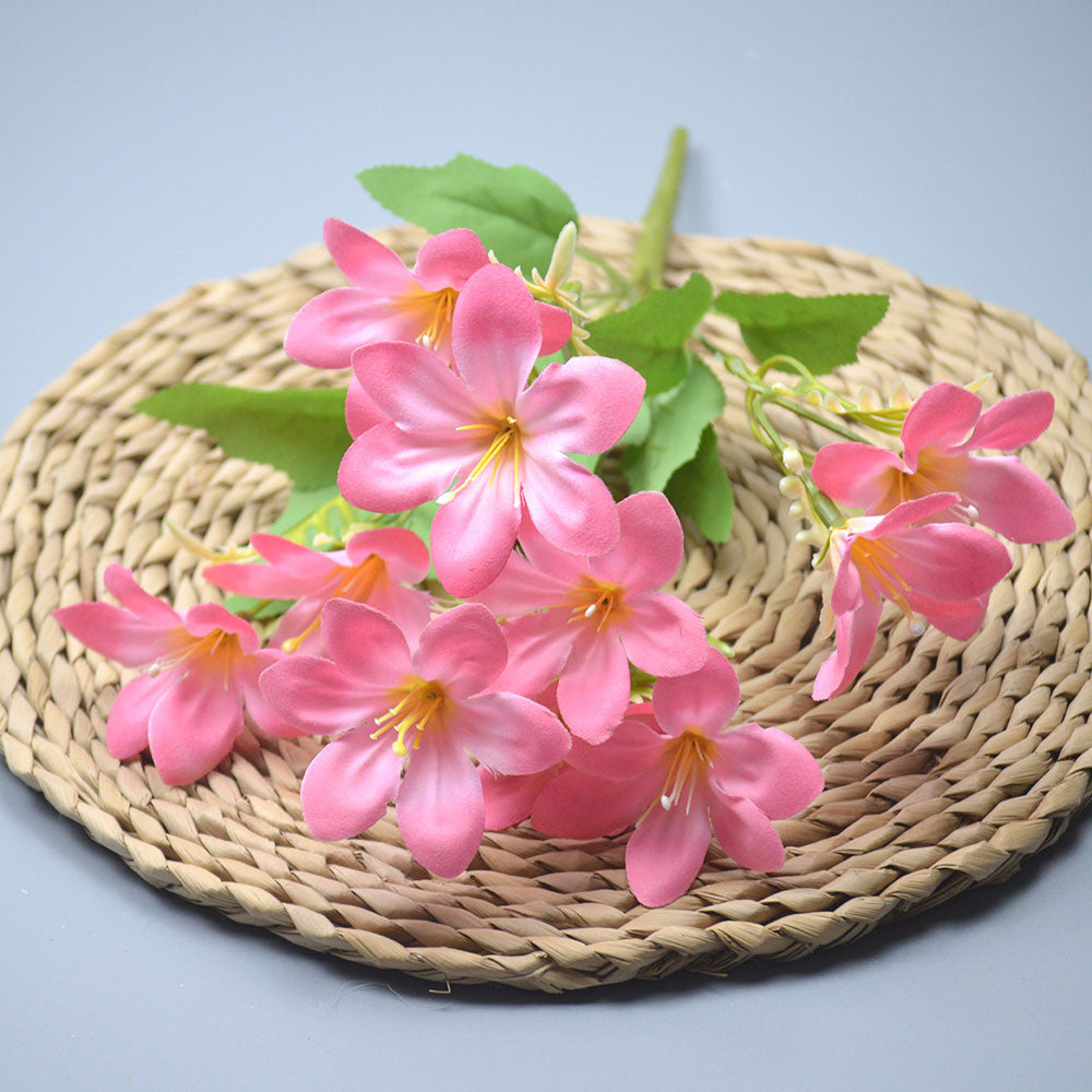 Bouquet bunga P621 BAKUNG Lily Artifisial Dekorasi Hiasan Seserahan Buket Palsu
