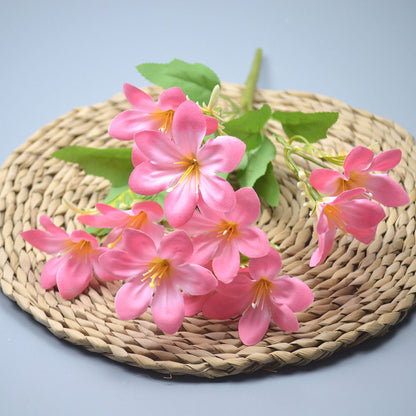 Bouquet bunga P621 BAKUNG Lily Artifisial Dekorasi Hiasan Seserahan Buket Palsu