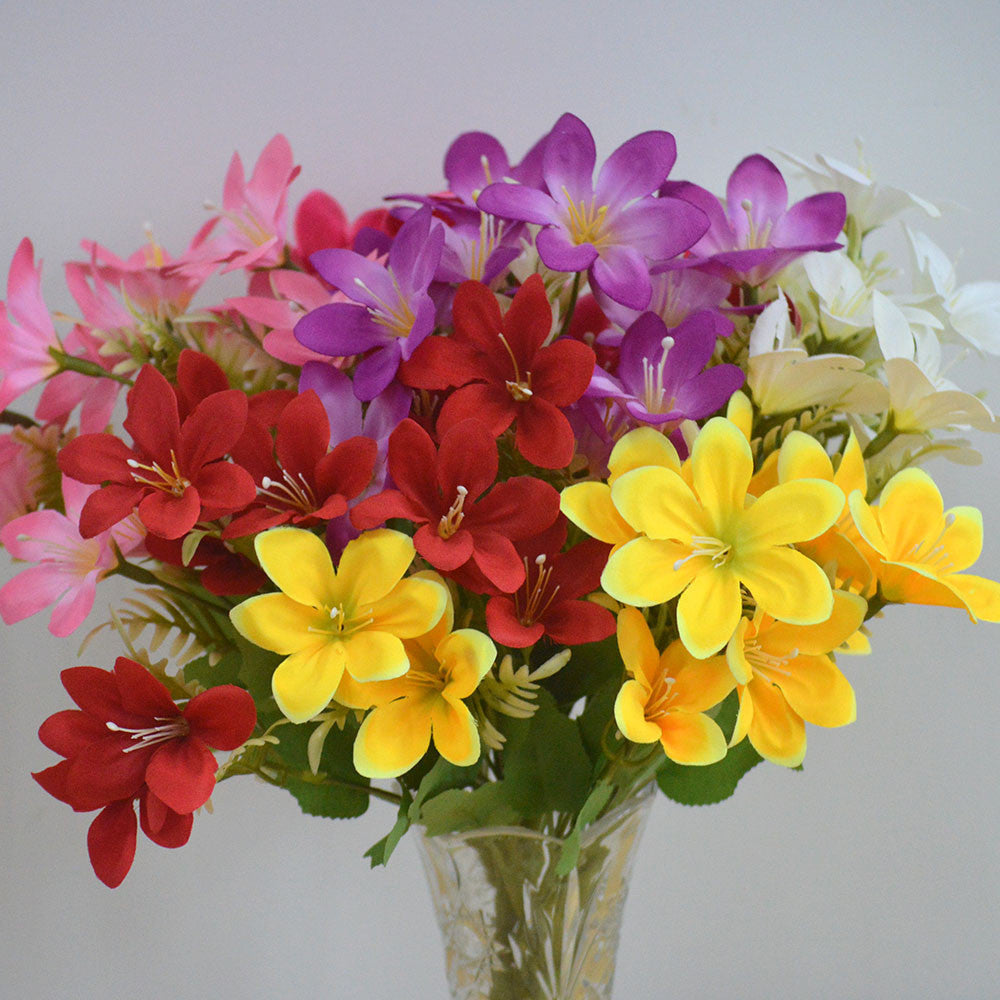 Bouquet bunga P621 BAKUNG Lily Artifisial Dekorasi Hiasan Seserahan Buket Palsu