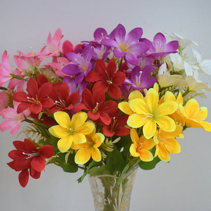 Bouquet bunga P621 BAKUNG Lily Artifisial Dekorasi Hiasan Seserahan Buket Palsu