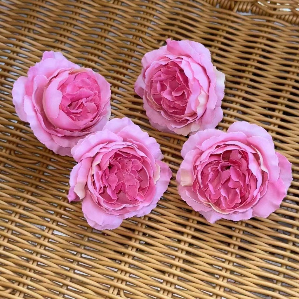 KTM10 TAROTUM Diameter 7cm Kepala Kuntum Peony Putik Kuntuman bunga hias plastik gerbera aster krisan dahlia kain hiasan dekor dekorasi pesta pernikahan wedding seserahan hantaran mahar ruangan kamar tidur
