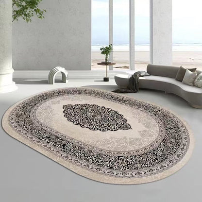 Karpet Lantai Polyester Motif Abstrak Uk 160 x 120cm/Karpet Lantai Modern