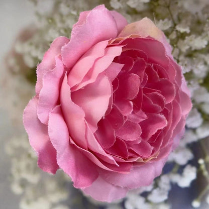 KTM10 TAROTUM Diameter 7cm Kepala Kuntum Peony Putik Kuntuman bunga hias plastik gerbera aster krisan dahlia kain hiasan dekor dekorasi pesta pernikahan wedding seserahan hantaran mahar ruangan kamar tidur