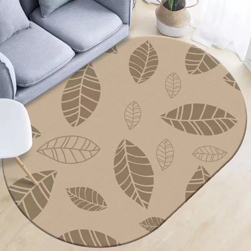 Karpet Lantai Polyester Motif Abstrak Uk 160 x 120cm/Karpet Lantai Modern