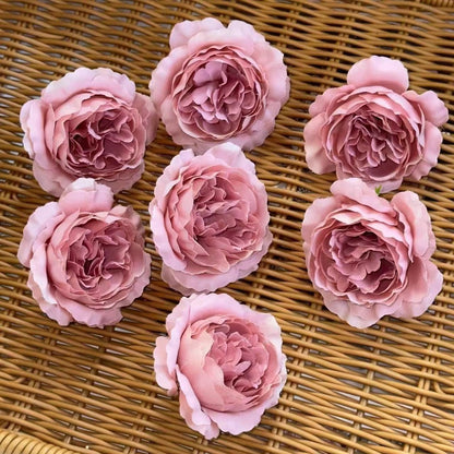 KTM10 TAROTUM Diameter 7cm Kepala Kuntum Peony Putik Kuntuman bunga hias plastik gerbera aster krisan dahlia kain hiasan dekor dekorasi pesta pernikahan wedding seserahan hantaran mahar ruangan kamar tidur