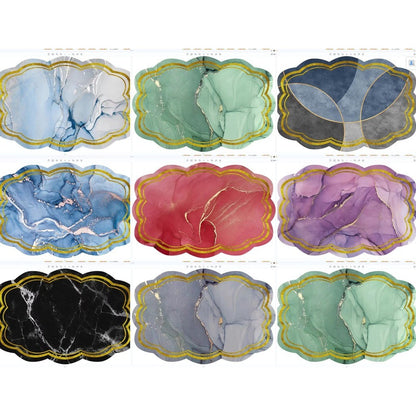 Karpet Lantai Polyester Motif Abstrak Uk 160 x 120cm/Karpet Lantai Modern
