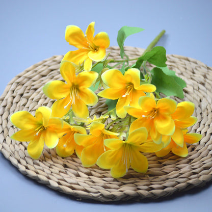 Bouquet bunga P621 BAKUNG Lily Artifisial Dekorasi Hiasan Seserahan Buket Palsu