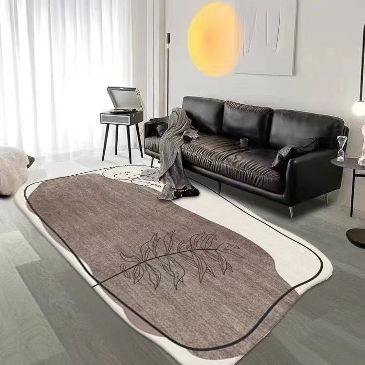Karpet Lantai Polyester Motif Abstrak Uk 160 x 120cm/Karpet Lantai Modern