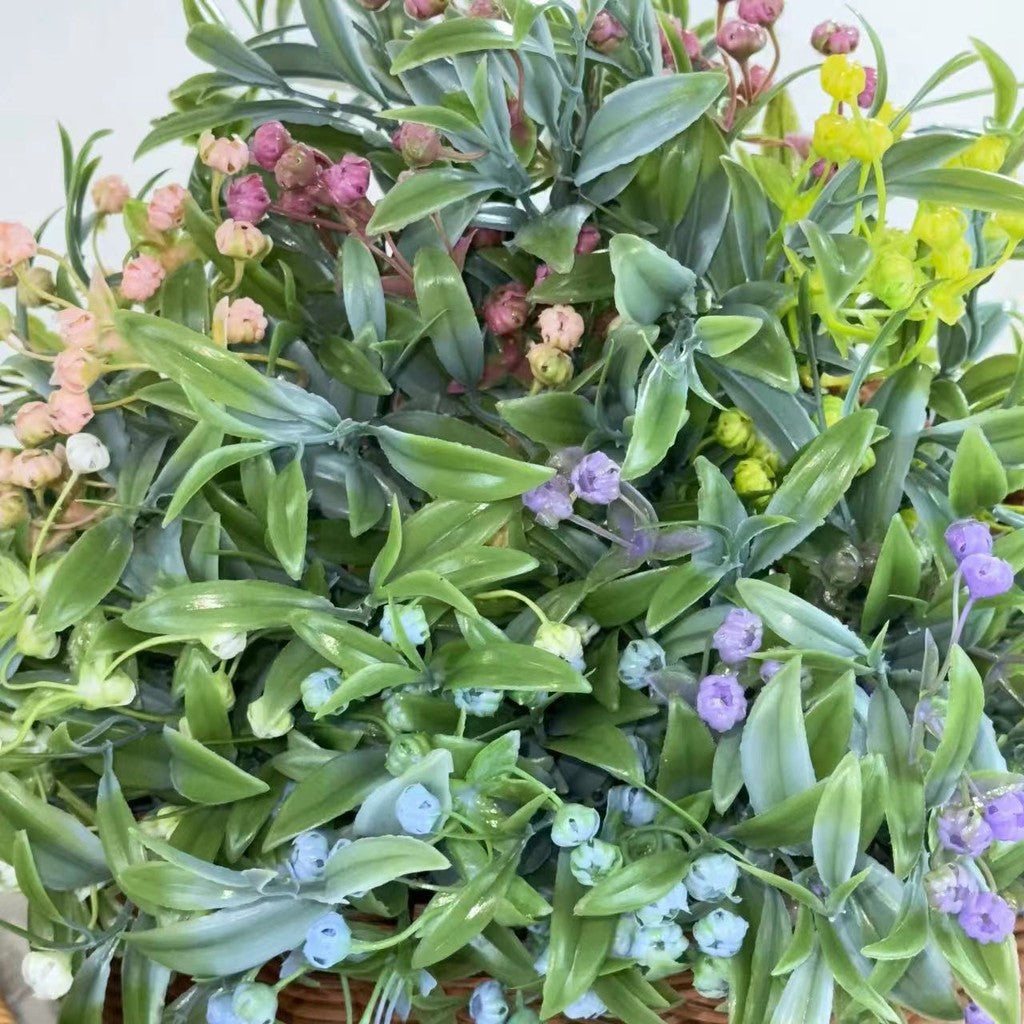 Bouquet bunga BKT 1007 Biji Bunga Buah Biji Kecil Artifisial Dekorasi Hiasan Seserahan Buket Palsu