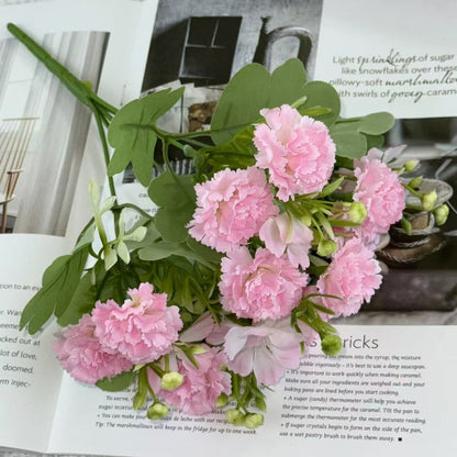Bouquet bunga BKT 1034 MI (x10) 5Cbg Bunga Cornell Artifisial Dekorasi Hiasan Seserahan Buket Palsu