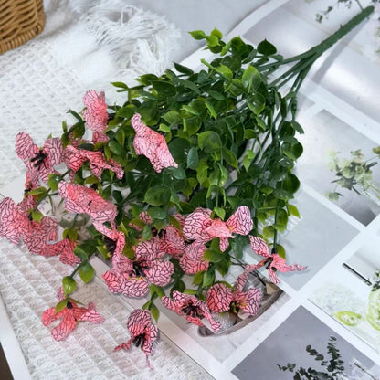 Bouquet bunga BKT 1002 YOGA Bunga Rumput Artifisial Dekorasi Hiasan Seserahan Buket Palsu