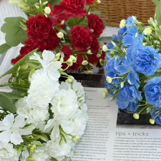 Bouquet bunga BKT 1034 MI (x10) 5Cbg Bunga Cornell Artifisial Dekorasi Hiasan Seserahan Buket Palsu