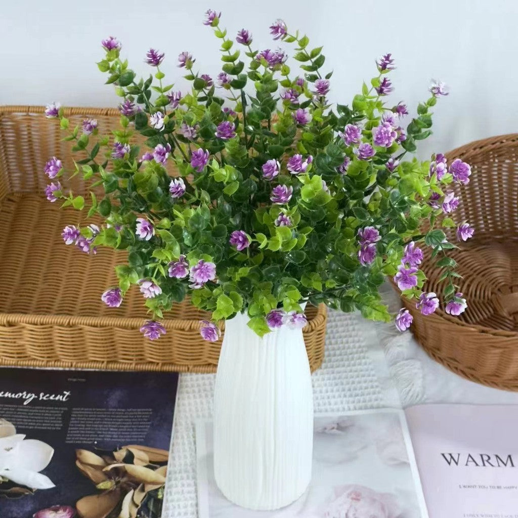 Bouquet bunga BKT 1003 KAYU Bunga Rumput Artifisial Dekorasi Hiasan Seserahan Buket Palsu