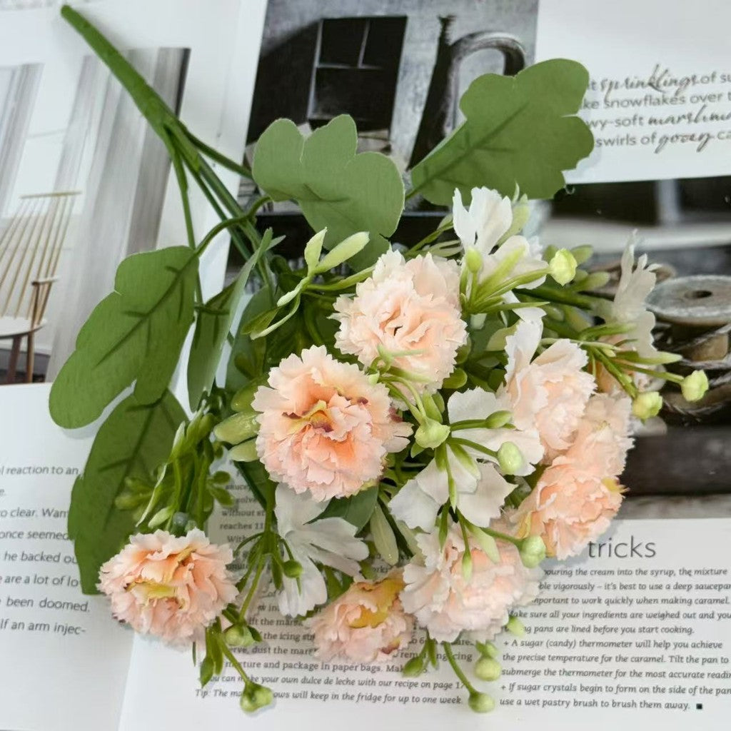 Bouquet bunga BKT 1034 MI (x10) 5Cbg Bunga Cornell Artifisial Dekorasi Hiasan Seserahan Buket Palsu