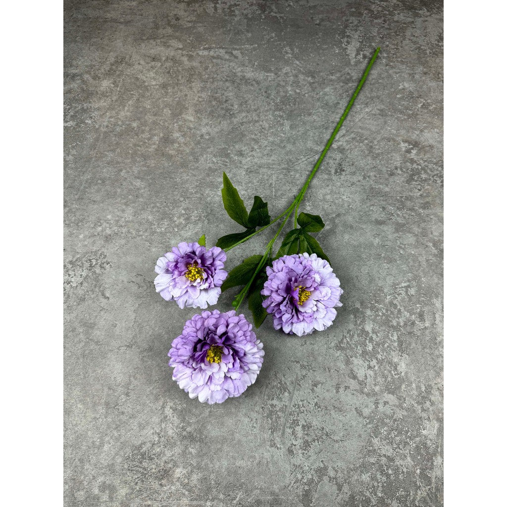 C91 TAN (x3) Bunga Kain Sutra 69CM ARTIFICIAL BUNGA DEKORASI HIAS RUANGAN RUMAH KANTOR STUDIO