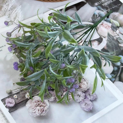 Bouquet bunga BKT 1007 Biji Bunga Buah Biji Kecil Artifisial Dekorasi Hiasan Seserahan Buket Palsu