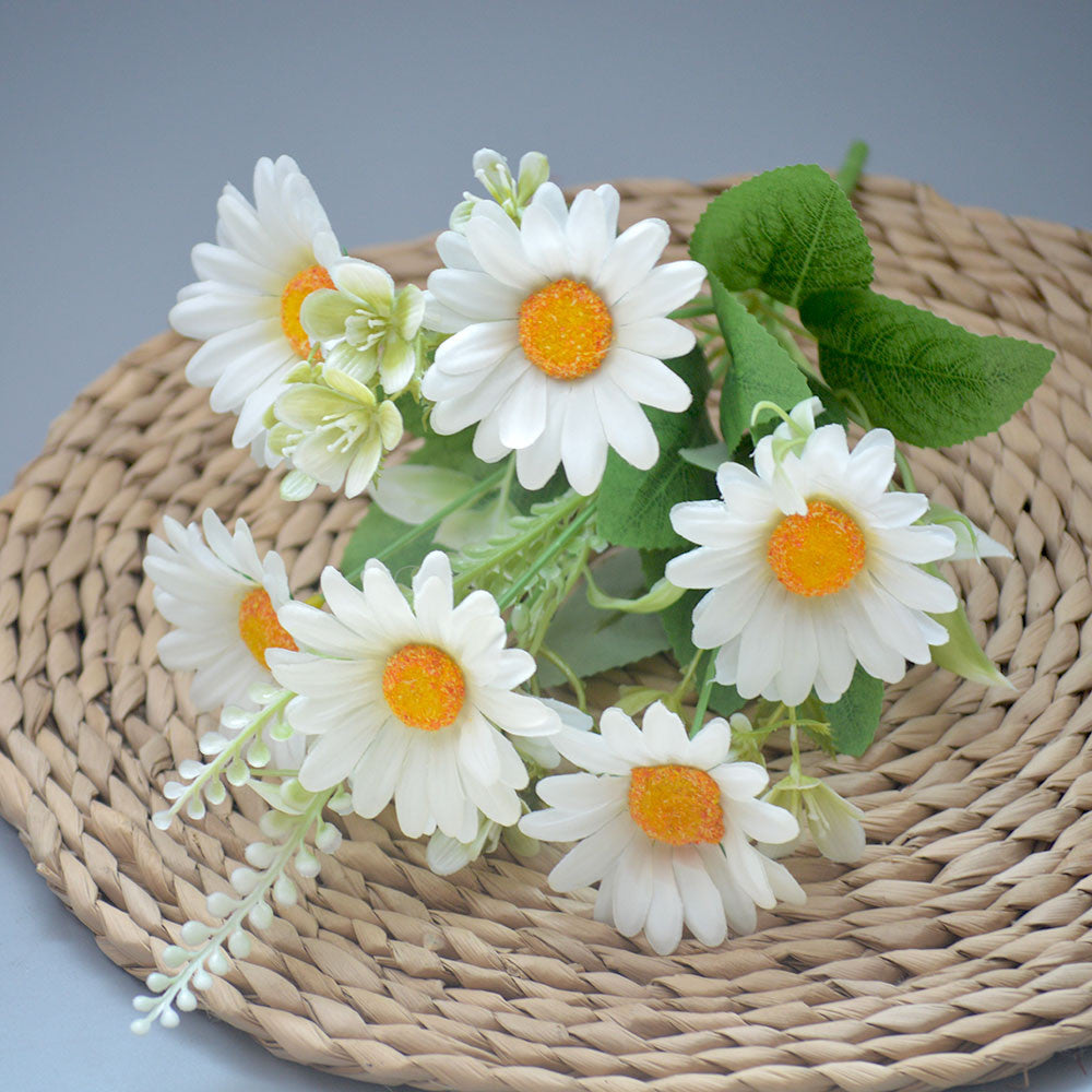 Bouquet bunga P110 CRISANTEMO Krisan Matahari Artifisial Dekorasi Hiasan Seserahan Buket Palsu