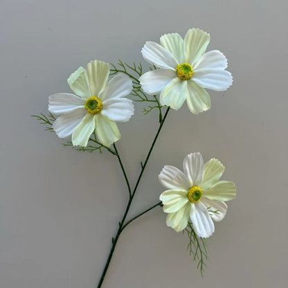 C14 SIYIN 62cm Artificial Bunga Krisan Diameter 10cm Palsu Plastik Buatan Imitasi Hias Dekor Buket Bouquet Rumah Pesta/Bunga Hias