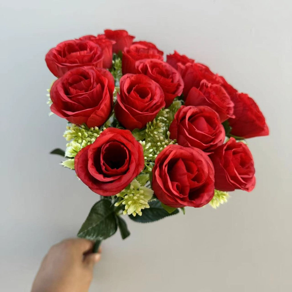Bouquet bunga P101 KOREA18 Artifisial Dekorasi Tanaman