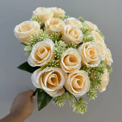 Bouquet bunga P101 KOREA18 Artifisial Dekorasi Tanaman